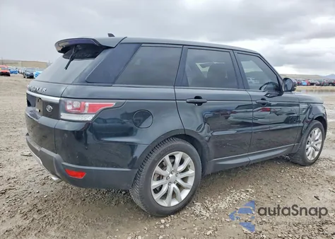 2016 Land Rover Range Rover Sport Hse z USA, uszkodzony, nr VIN SALWR2KF4GA654624